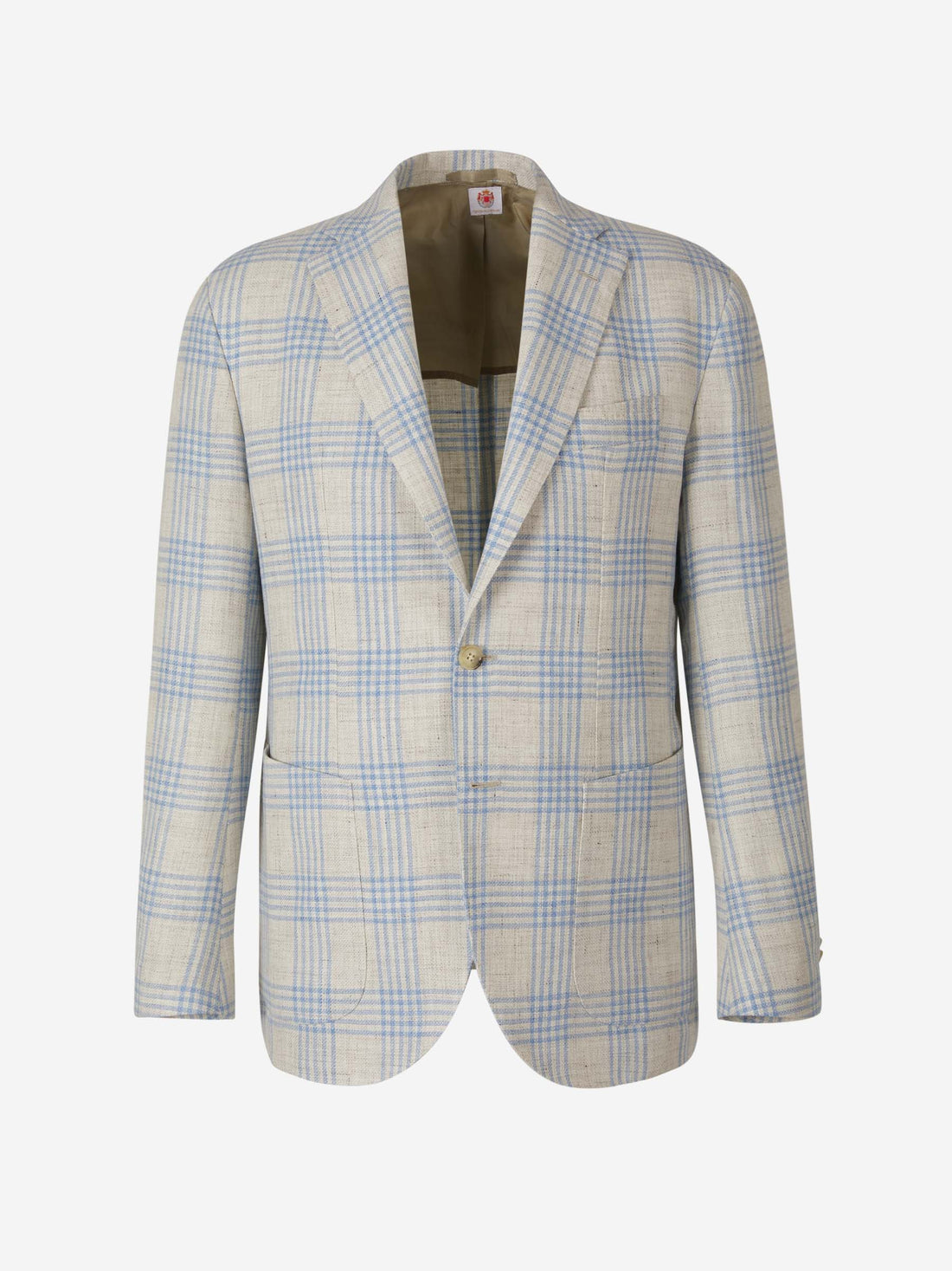 Borrelli Americana Motivo Cuadros color Azul Cielo sku 302-003293 01 - Foto 1