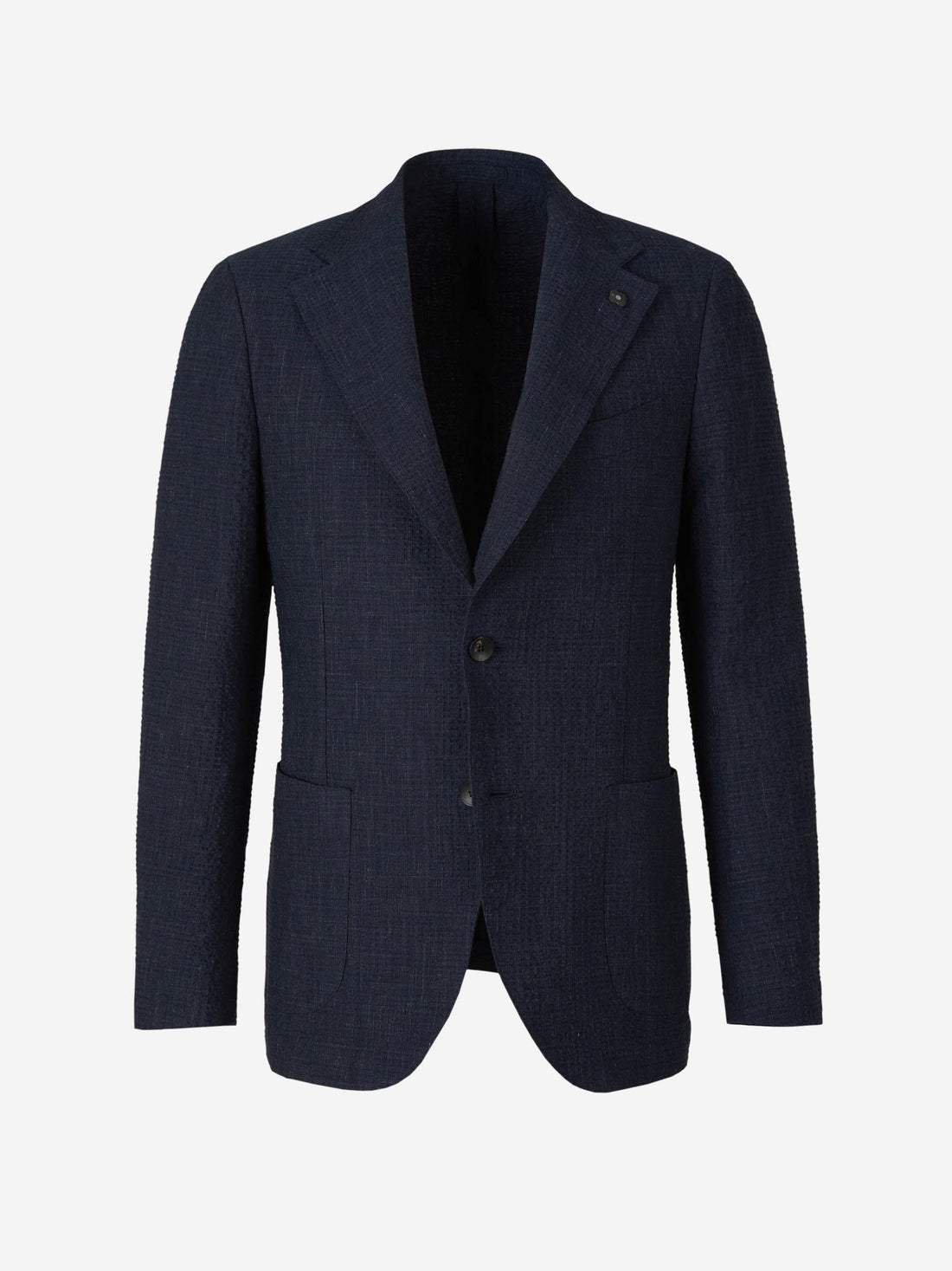 Lardini Americana Texturizada Algodón color Azul Cobalto sku 302-003296 01 - Foto 1