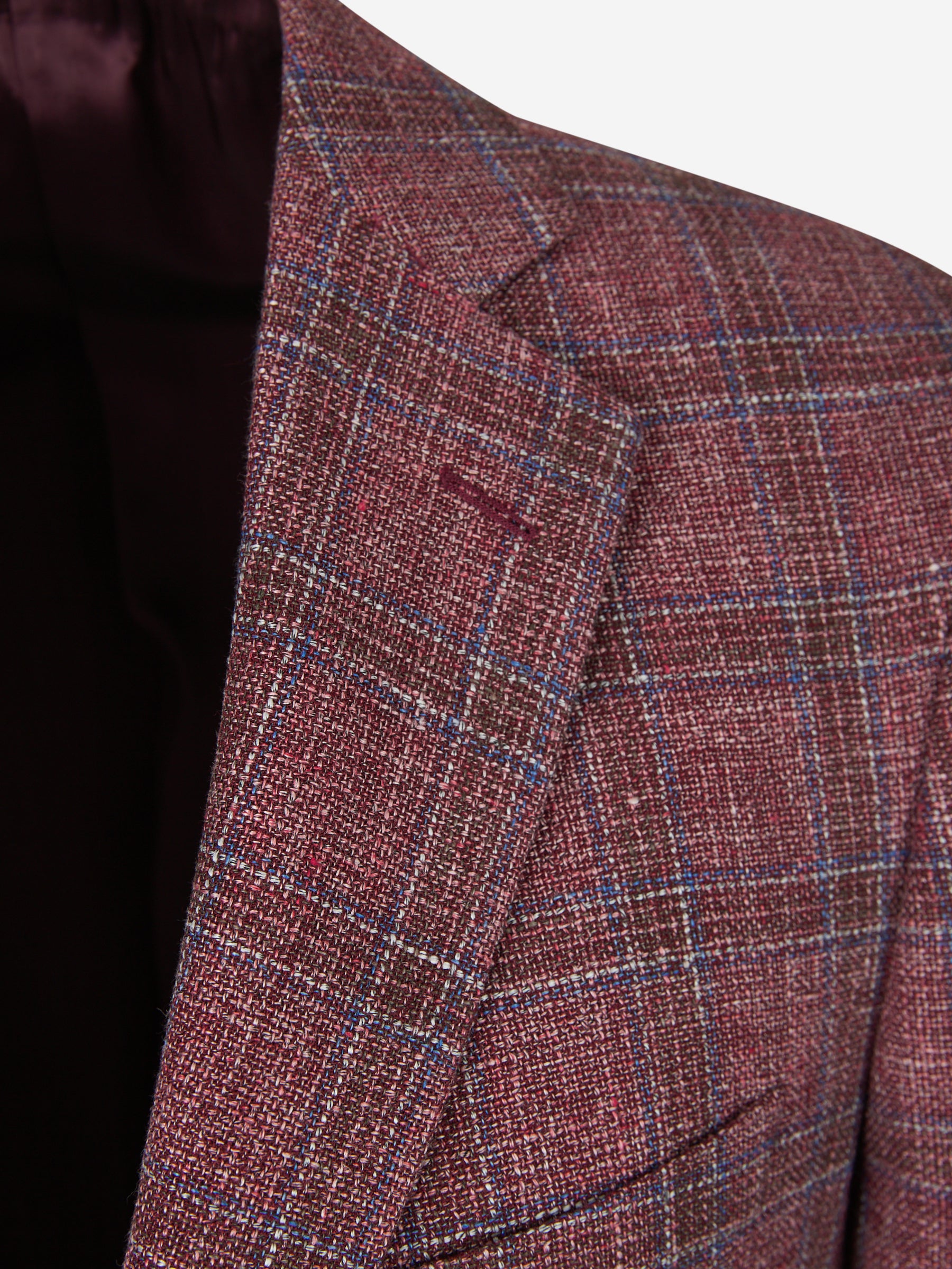 Scabal Americana Lino Y Lana color Burdeos sku 302-003307 01 - Foto 3