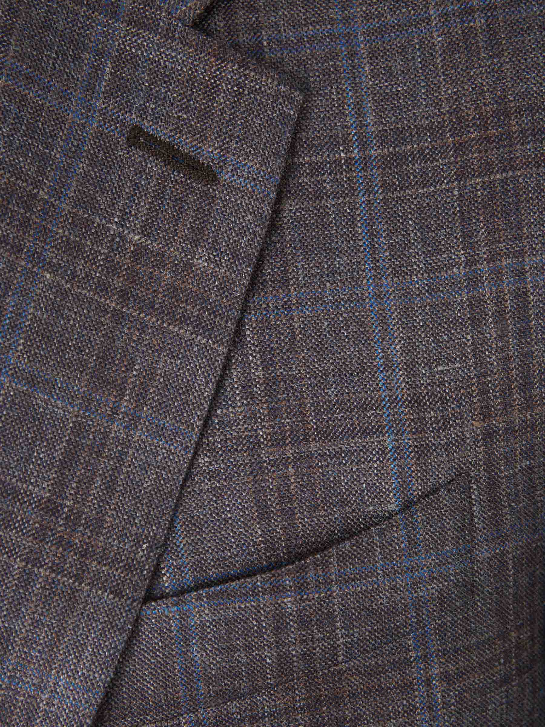 Canali Americana Lana Y Seda color Gris Oscuro sku 302-003323 01 - Foto 3