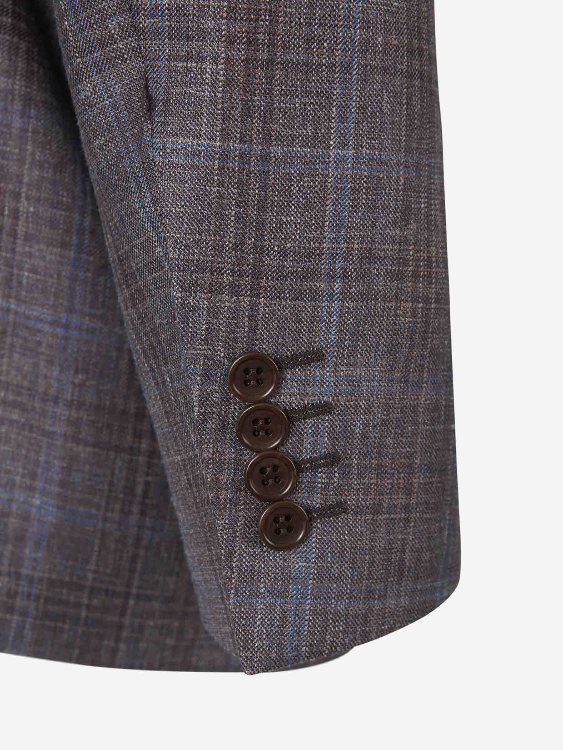 Canali Americana Lana Y Seda color Gris Oscuro sku 302-003323 01 - Foto 5