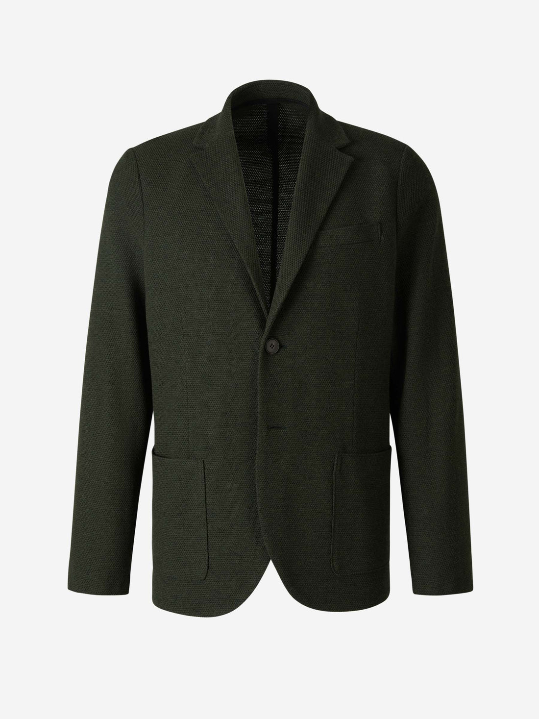 Harris Wharf Americana Lana Y Algodón color Verde Oscuro sku 302-003337 02 - Foto 1