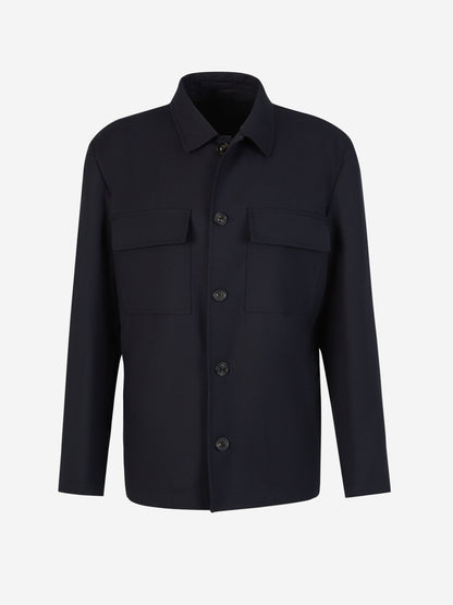 Lardini Chaqueta Camisera Attitude color Azul Marino sku 302-003346 02 - Foto 1