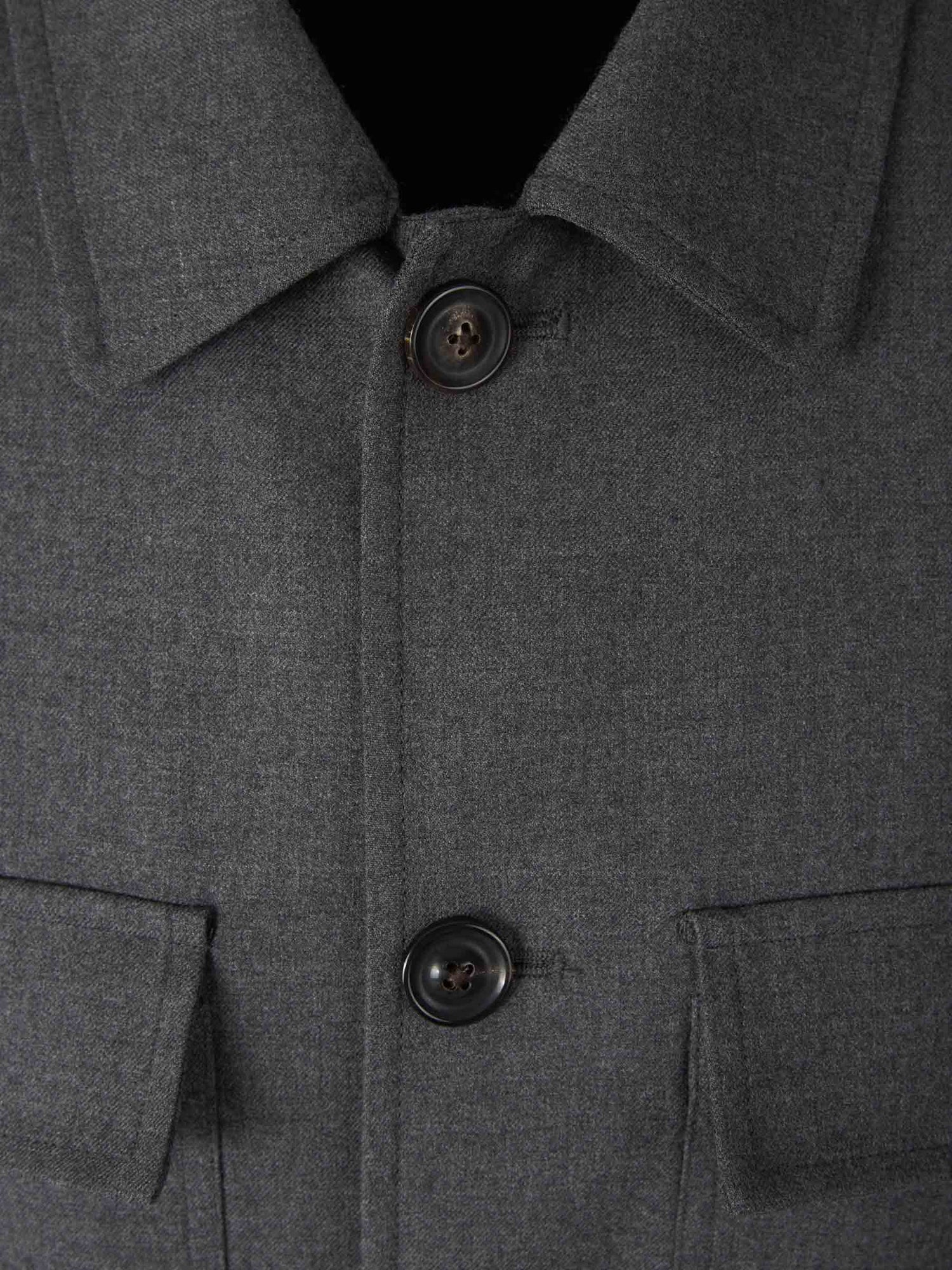 Lardini Chaqueta Camisera Attitude color Gris Oscuro sku 302-003346 03 - Foto 2
