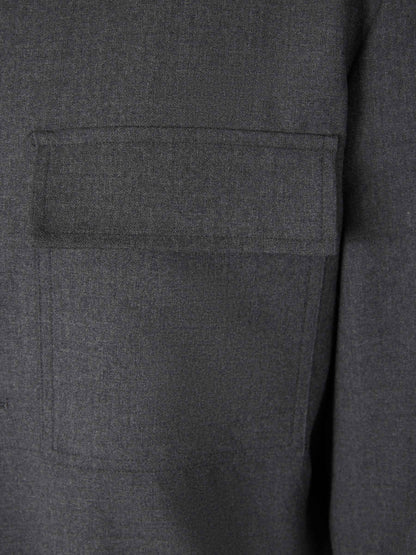 Lardini Chaqueta Camisera Attitude color Gris Oscuro sku 302-003346 03 - Foto 3