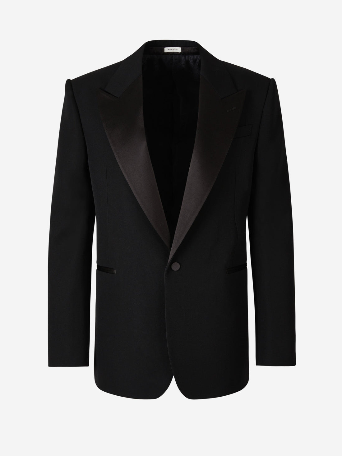 Alexander McQueen Americana Lana Y Seda color Negro sku 302-003354 01 - Foto 1