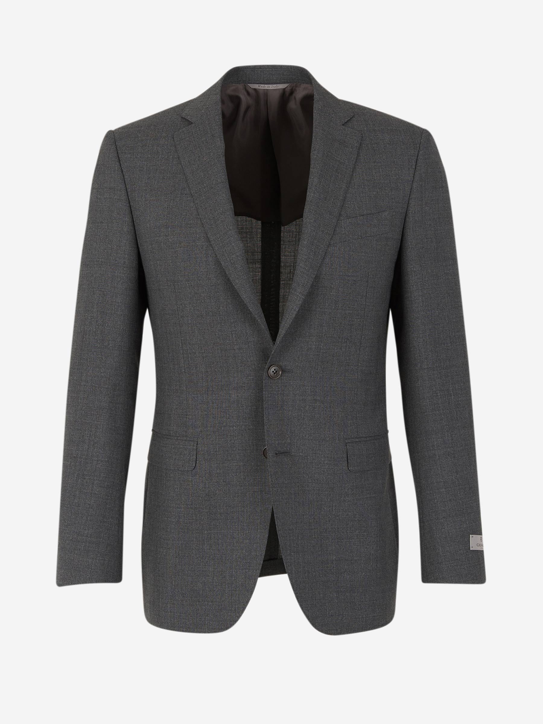 Outlet online Canali Hombre Traje Lana Milano color Gris Oscuro sku 311-000326 03 - Foto 1