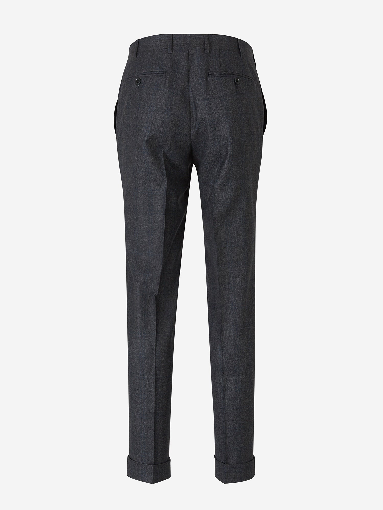 Canali Traje con motivo de micro-punto y cuadros color Gris Oscuro sku 312-002567 01 - Foto 7