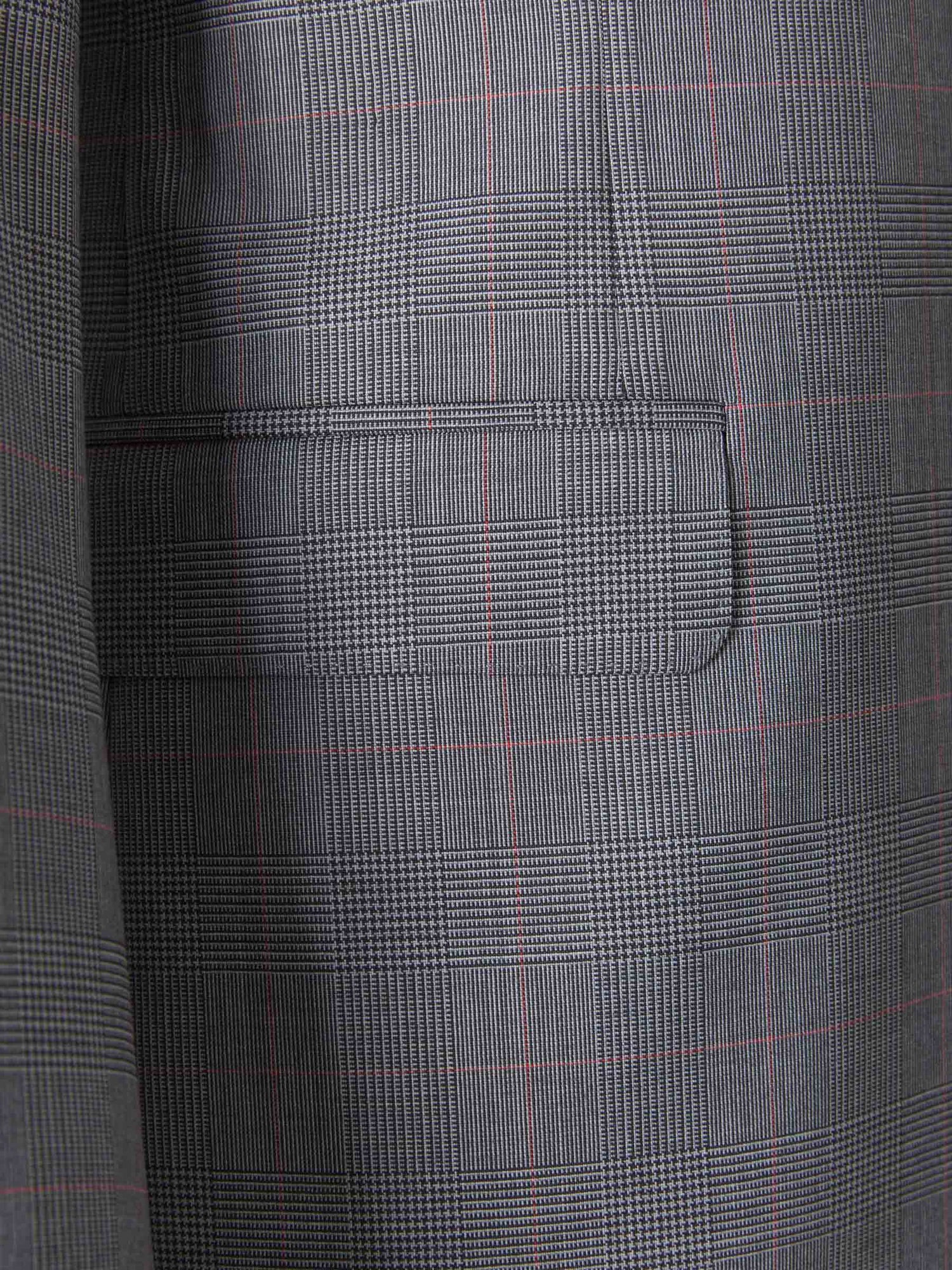 Canali Traje Príncipe De Gales color Gris Claro sku 312-002649 01 - Foto 3