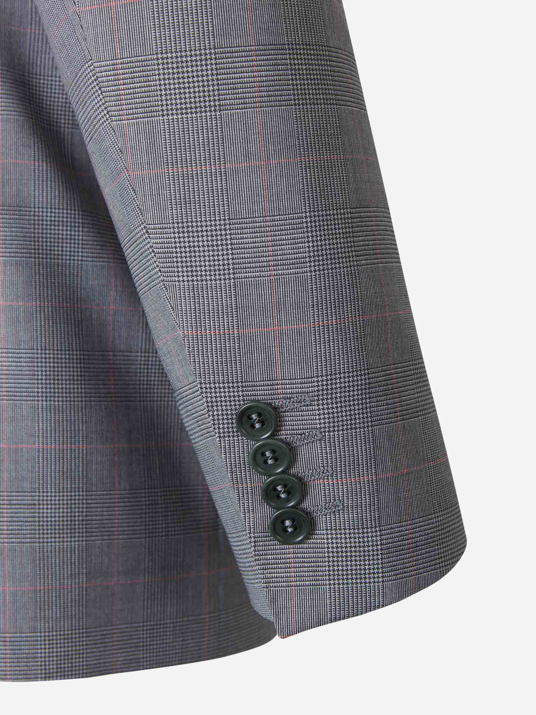 Canali Traje Príncipe De Gales color Gris Claro sku 312-002649 01 - Foto 4