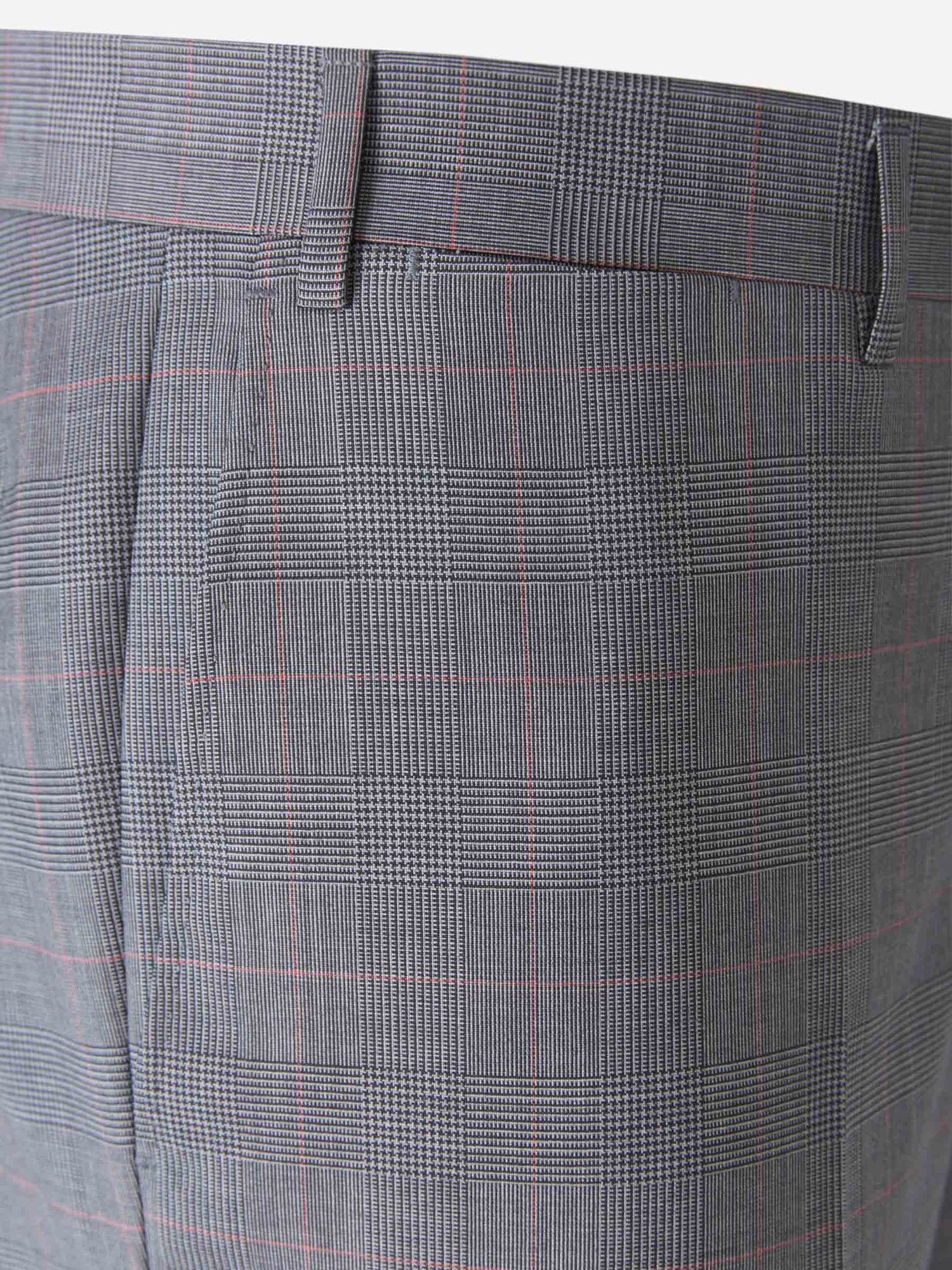 Canali Traje Príncipe De Gales color Gris Claro sku 312-002649 01 - Foto 7