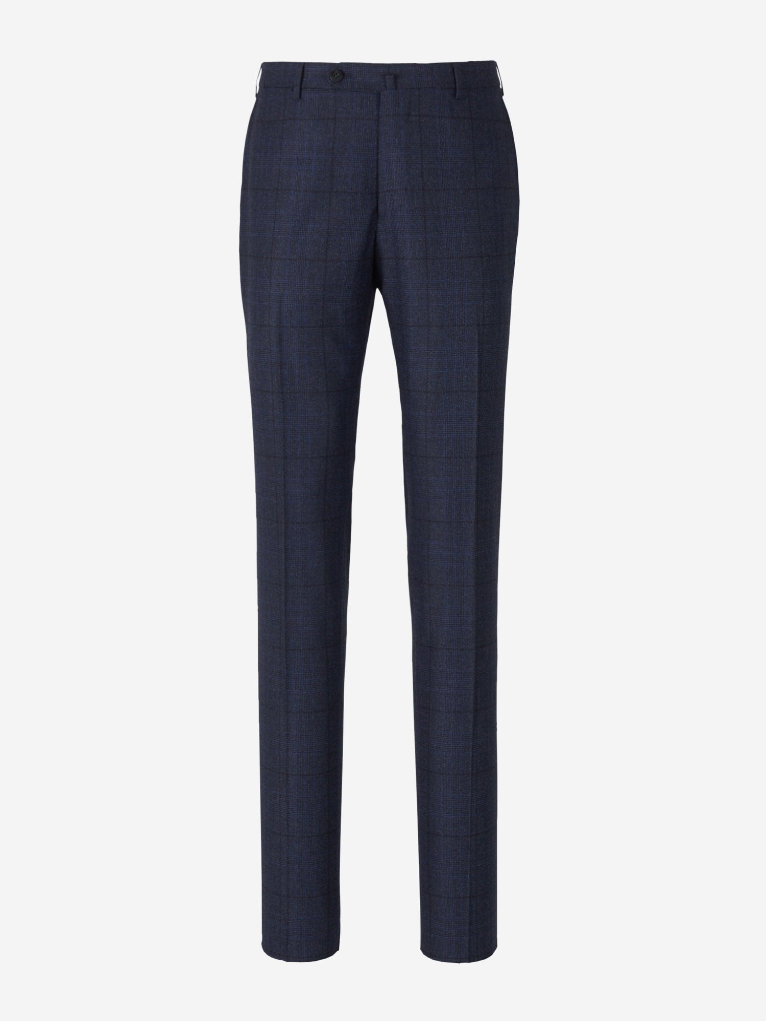 Outlet online Isaia Hombre Traje de Lana y Cashmere a Cuadros color Azul Noche sku 312-002680 01 - Foto 6