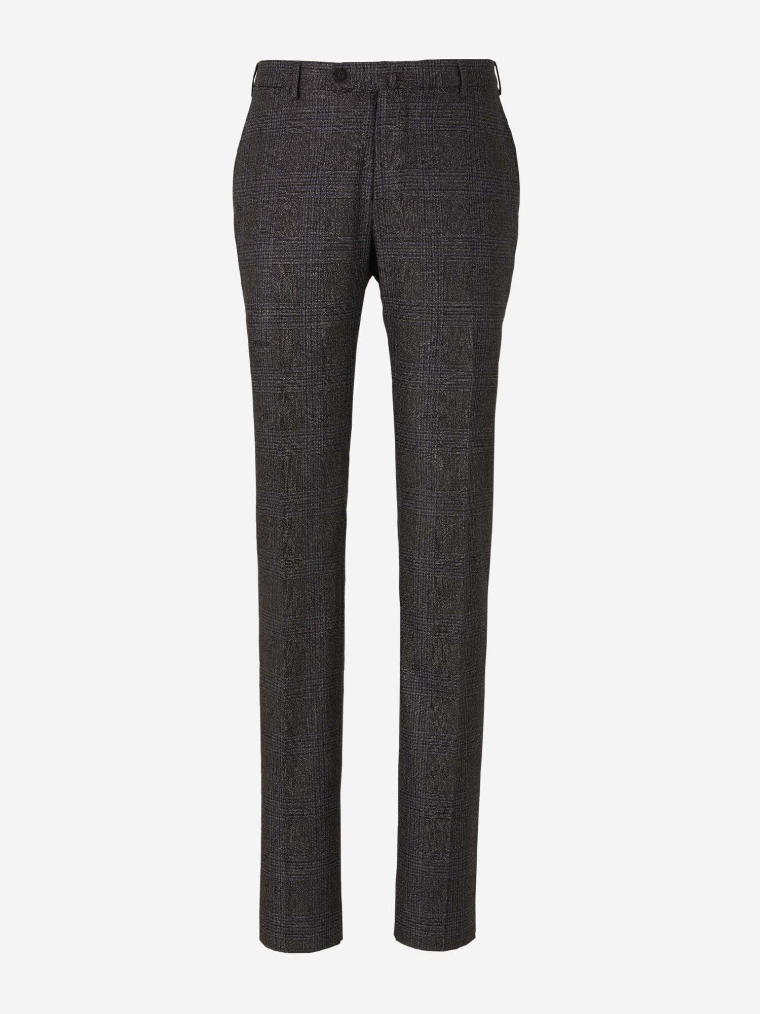 Isaia Traje Motivo Cuadros color Gris Oscuro sku 312-002681 01 - Foto 6