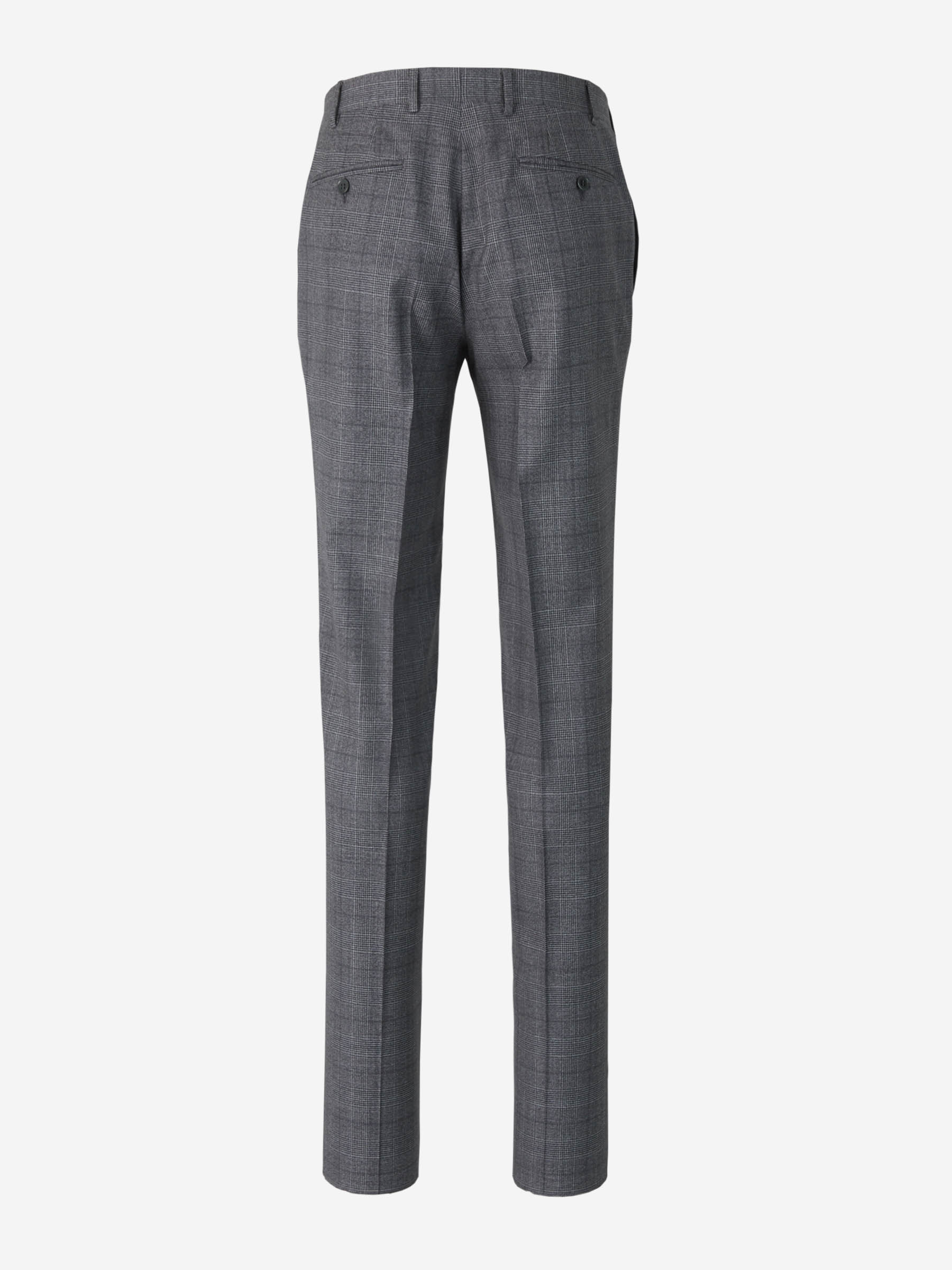 Canali Traje Motivo Príncipe Gales color Gris Piedra sku 312-002684 01 - Foto 7