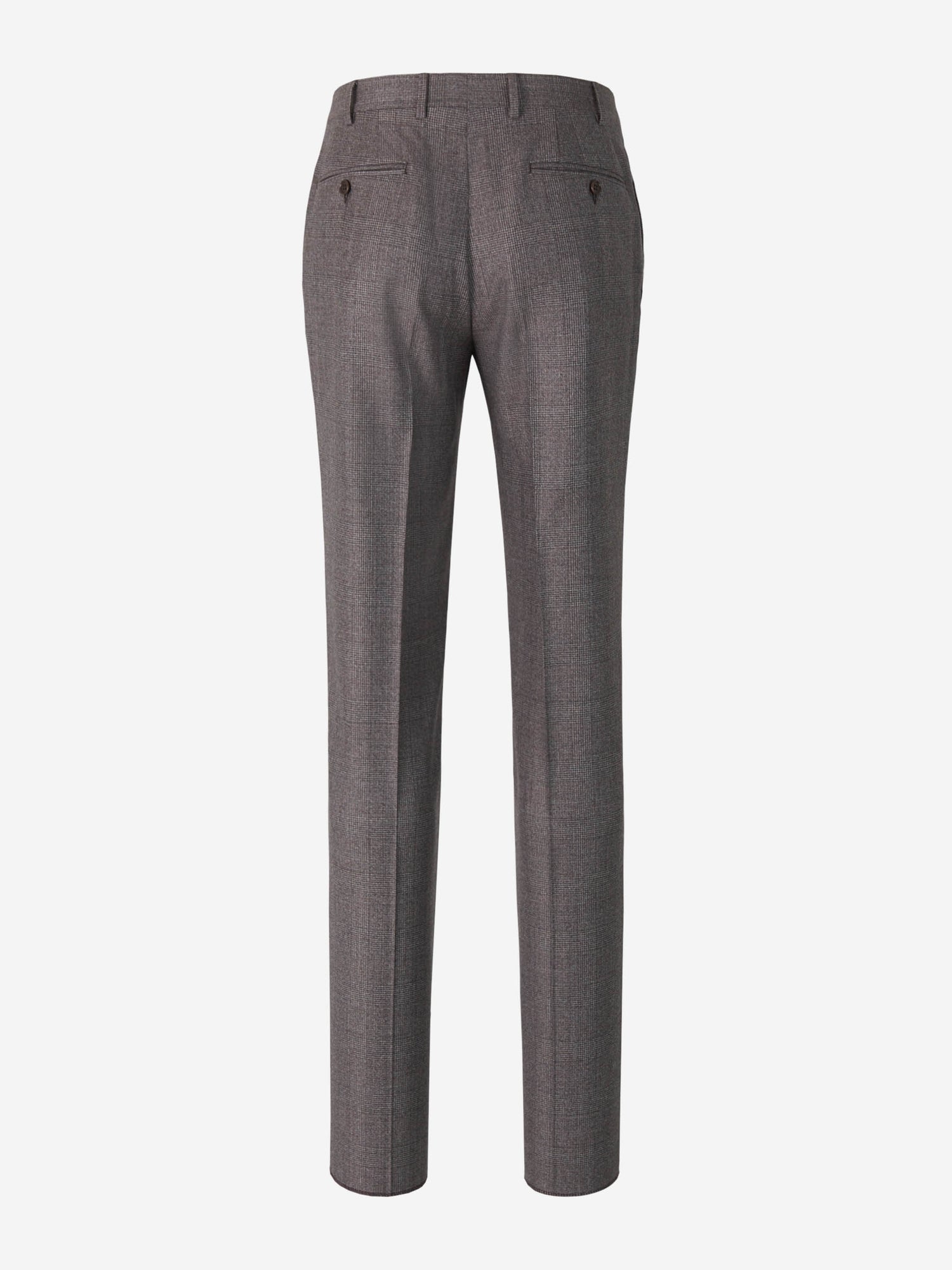 Canali Traje Motivo Príncipe Gales color Topo sku 312-002692 01 - Foto 7