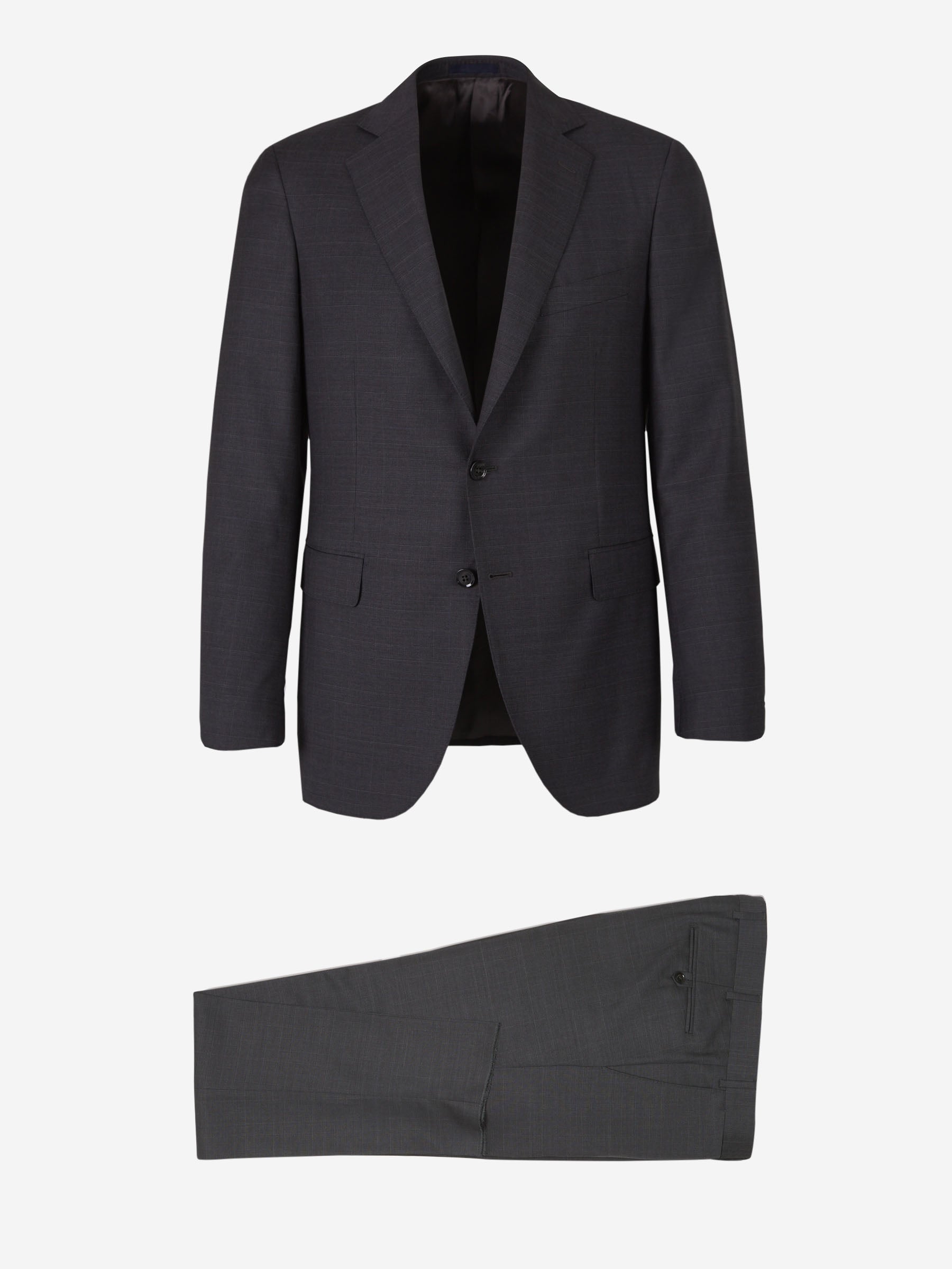Outlet online Santa Eulalia Hombre Traje Lana color Gris Oscuro sku 312-002699 01 - Foto 1