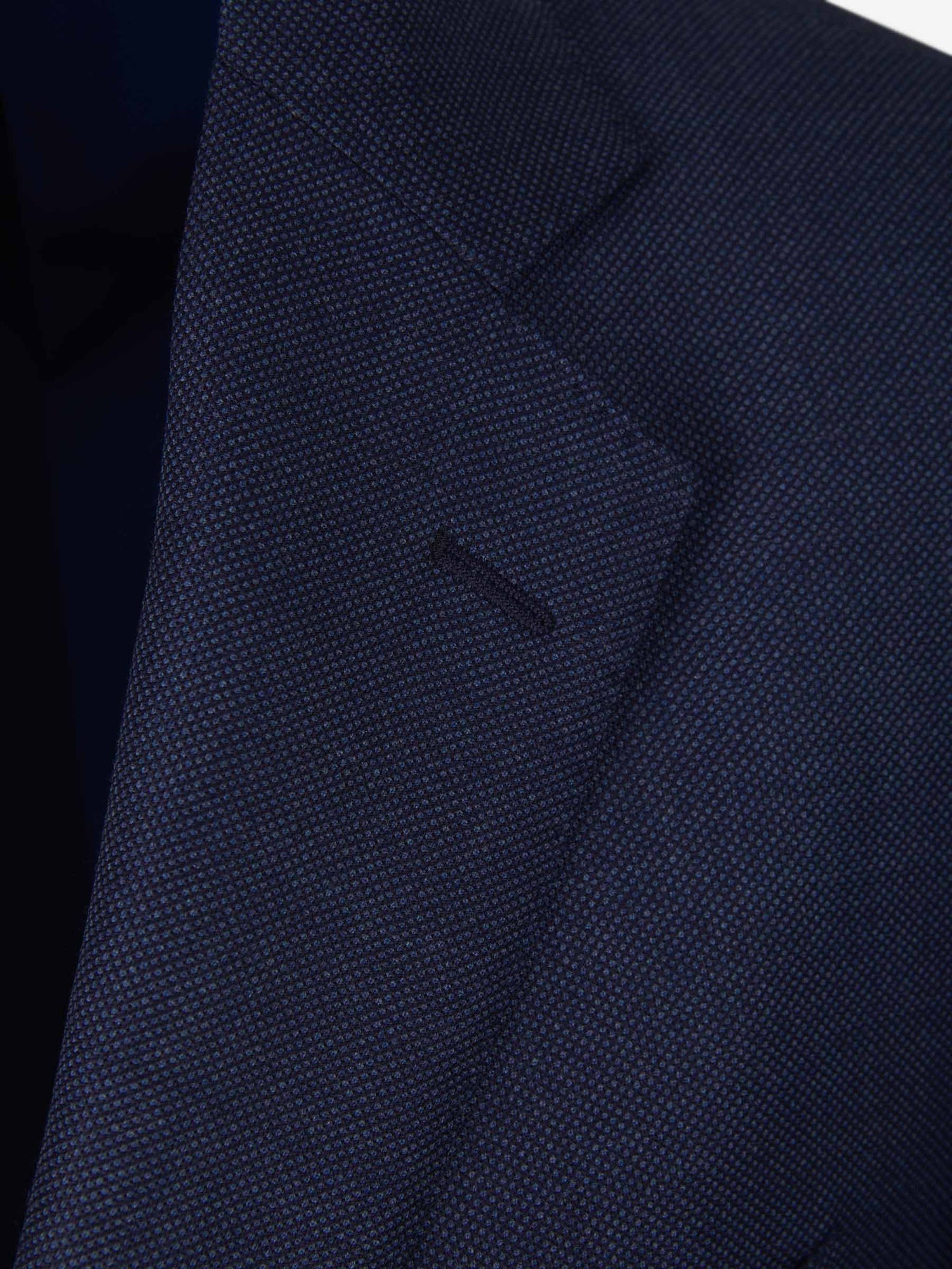 Outlet online Santa Eulalia Hombre Traje Liso Lana color Azul Noche sku 312-002700 01 - Foto 3