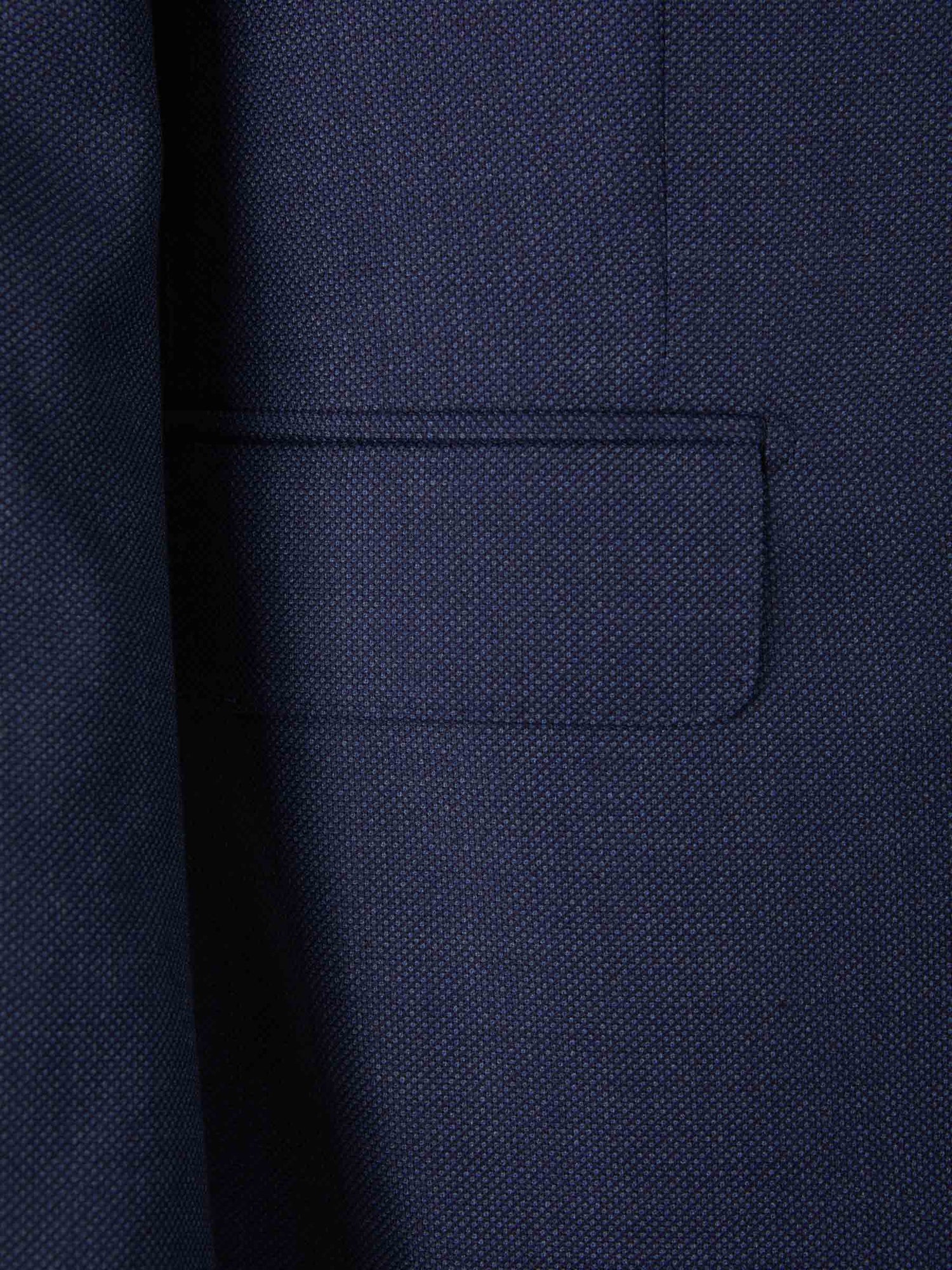 Outlet online Santa Eulalia Hombre Traje Liso Lana color Azul Noche sku 312-002700 01 - Foto 4