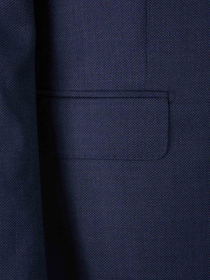 Outlet online Santa Eulalia Hombre Traje Liso Lana color Azul Noche sku 312-002700 01 - Foto 4