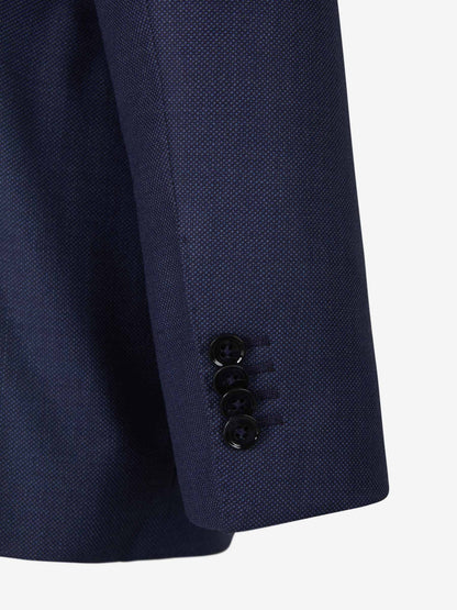 Outlet online Santa Eulalia Hombre Traje Liso Lana color Azul Noche sku 312-002700 01 - Foto 5
