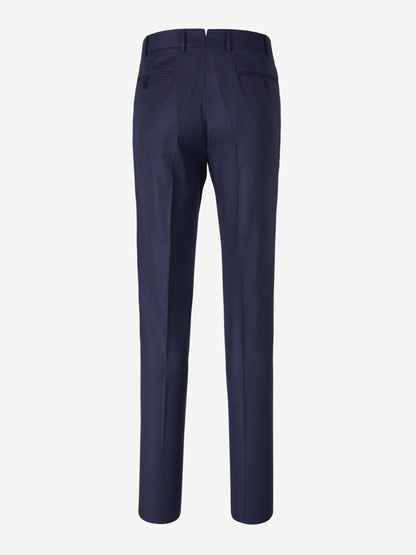 Outlet online Santa Eulalia Hombre Traje Liso Lana color Azul Noche sku 312-002700 01 - Foto 7