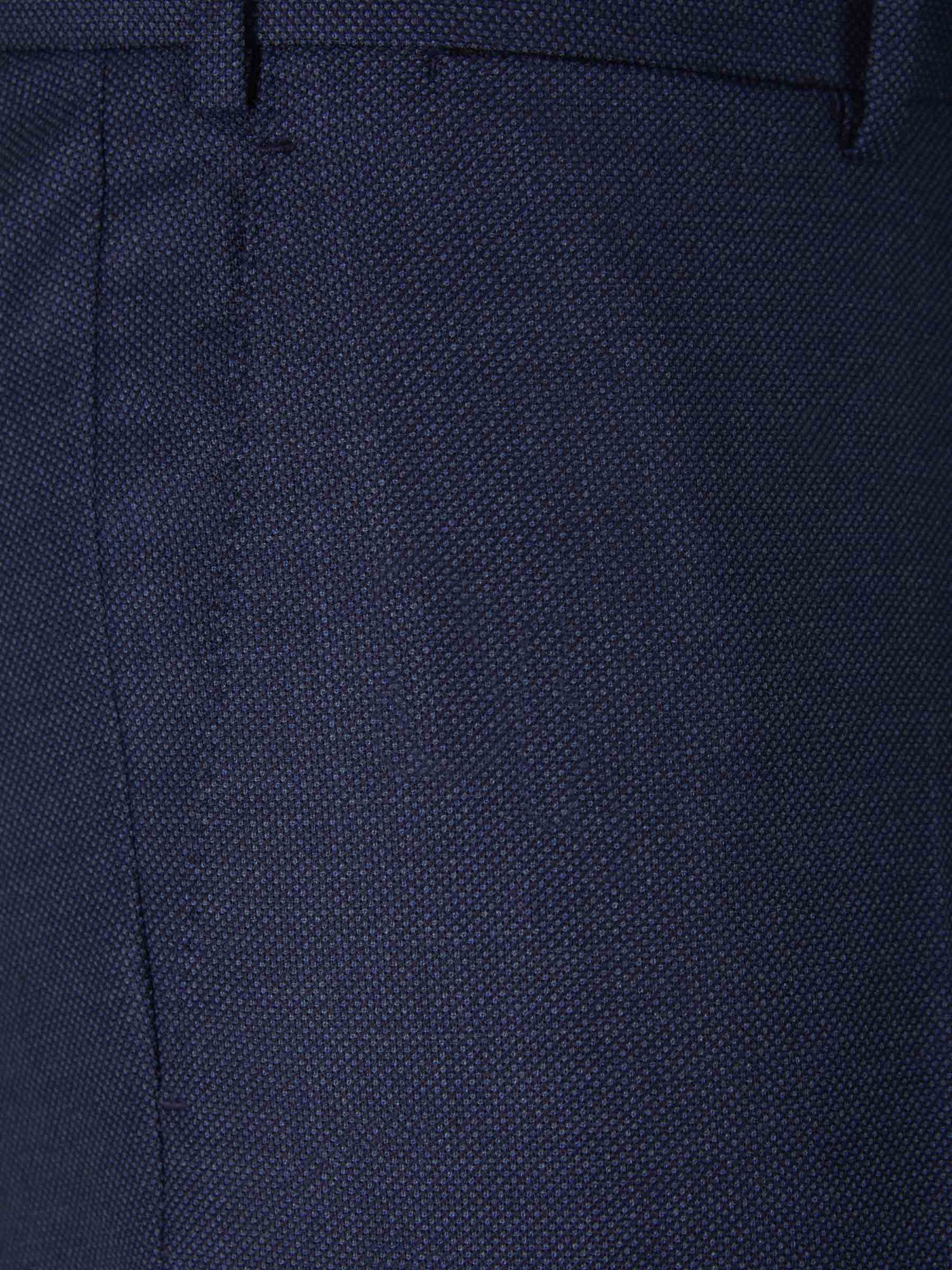 Outlet online Santa Eulalia Hombre Traje Liso Lana color Azul Noche sku 312-002700 01 - Foto 8