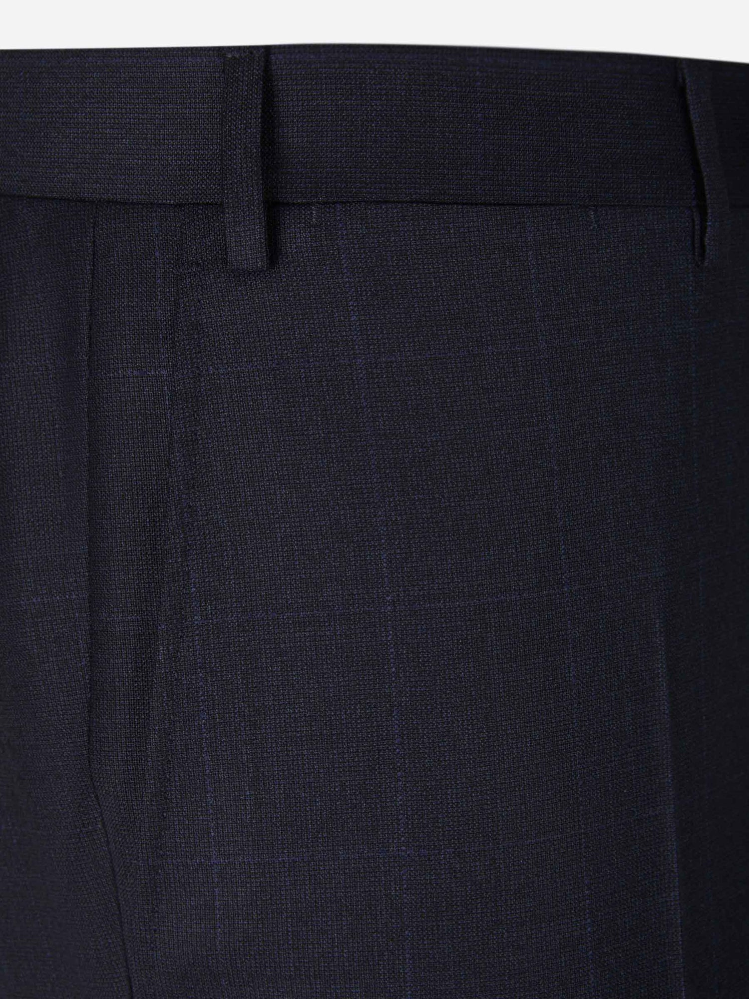 Canali Traje Motivo Cuadros Lana color Gris Oscuro sku 312-002712 01 - Foto 7