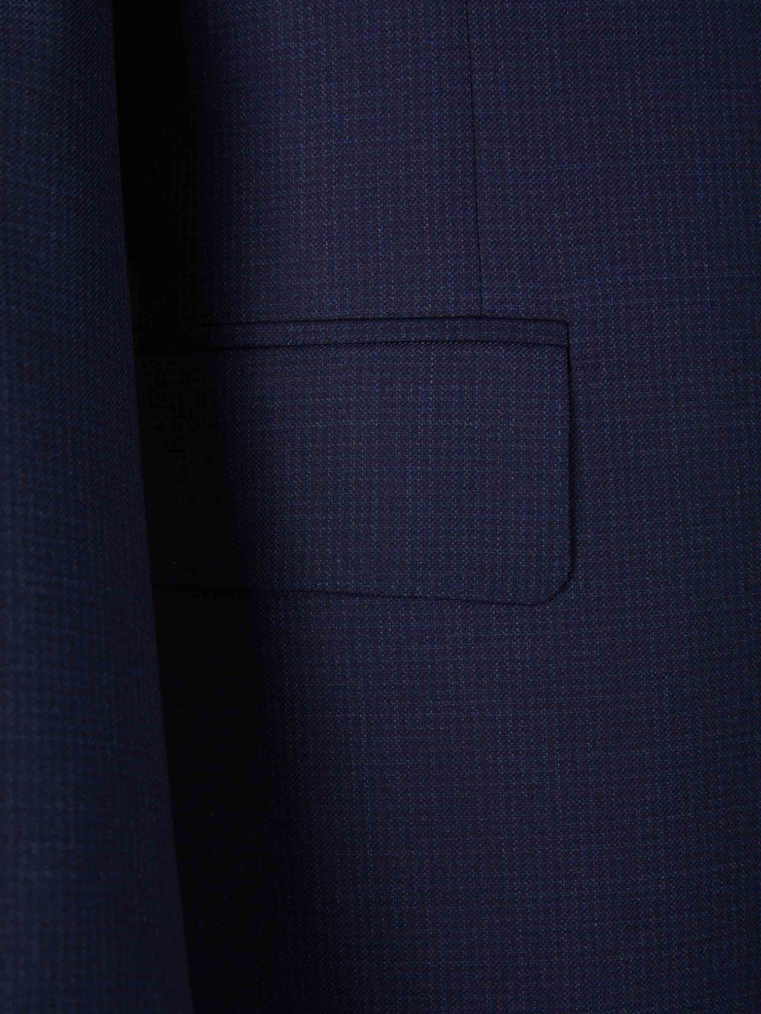 Canali Traje Motivo Geométrico color Azul Noche sku 312-002736 01 - Foto 4