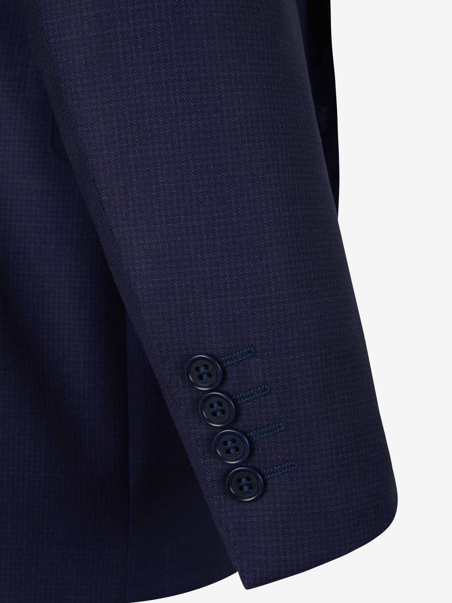 Canali Traje Motivo Geométrico color Azul Noche sku 312-002736 01 - Foto 5