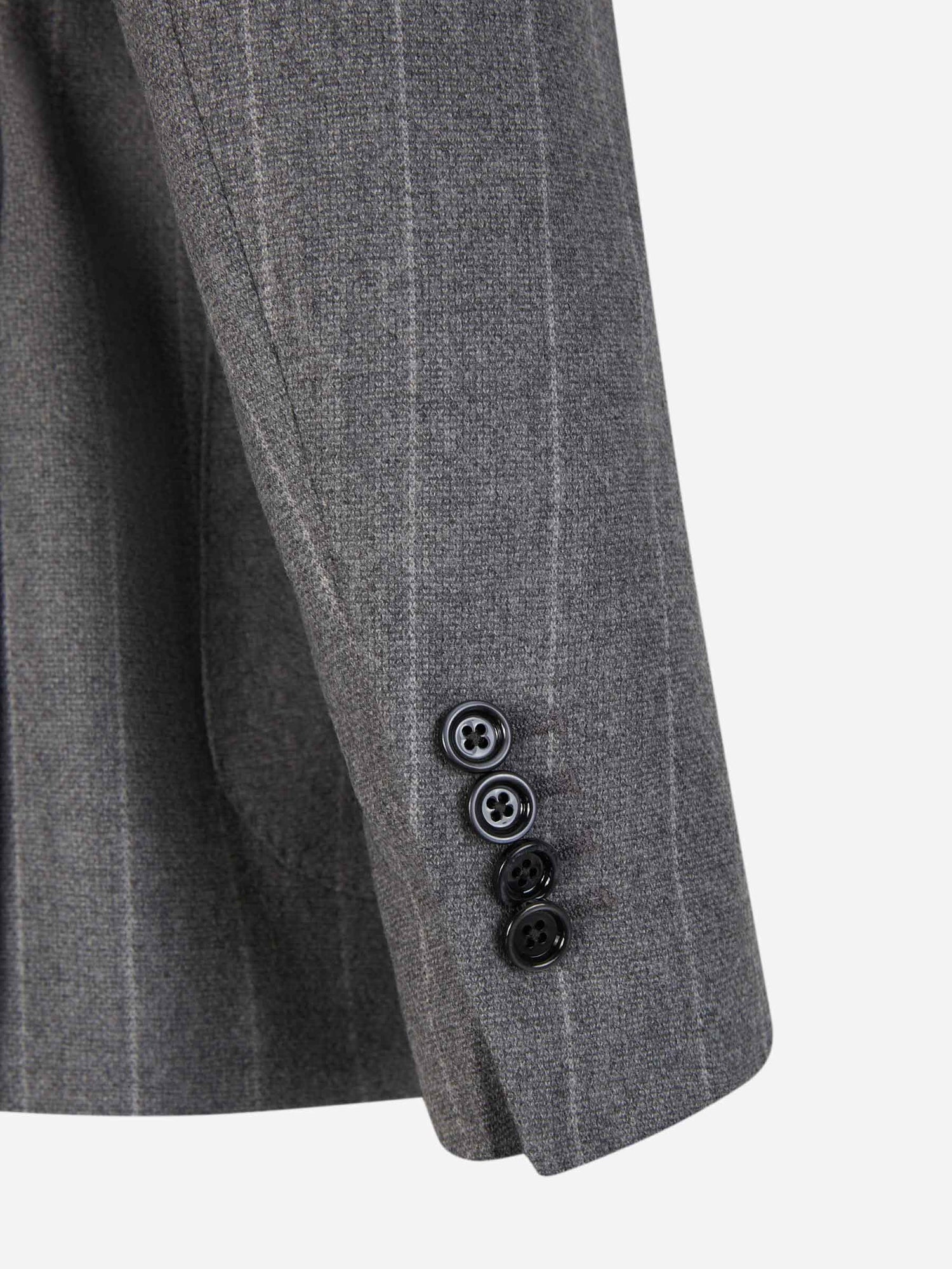 Lardini Traje Motivo Rayas color Gris Piedra sku 312-002749 02 - Foto 4