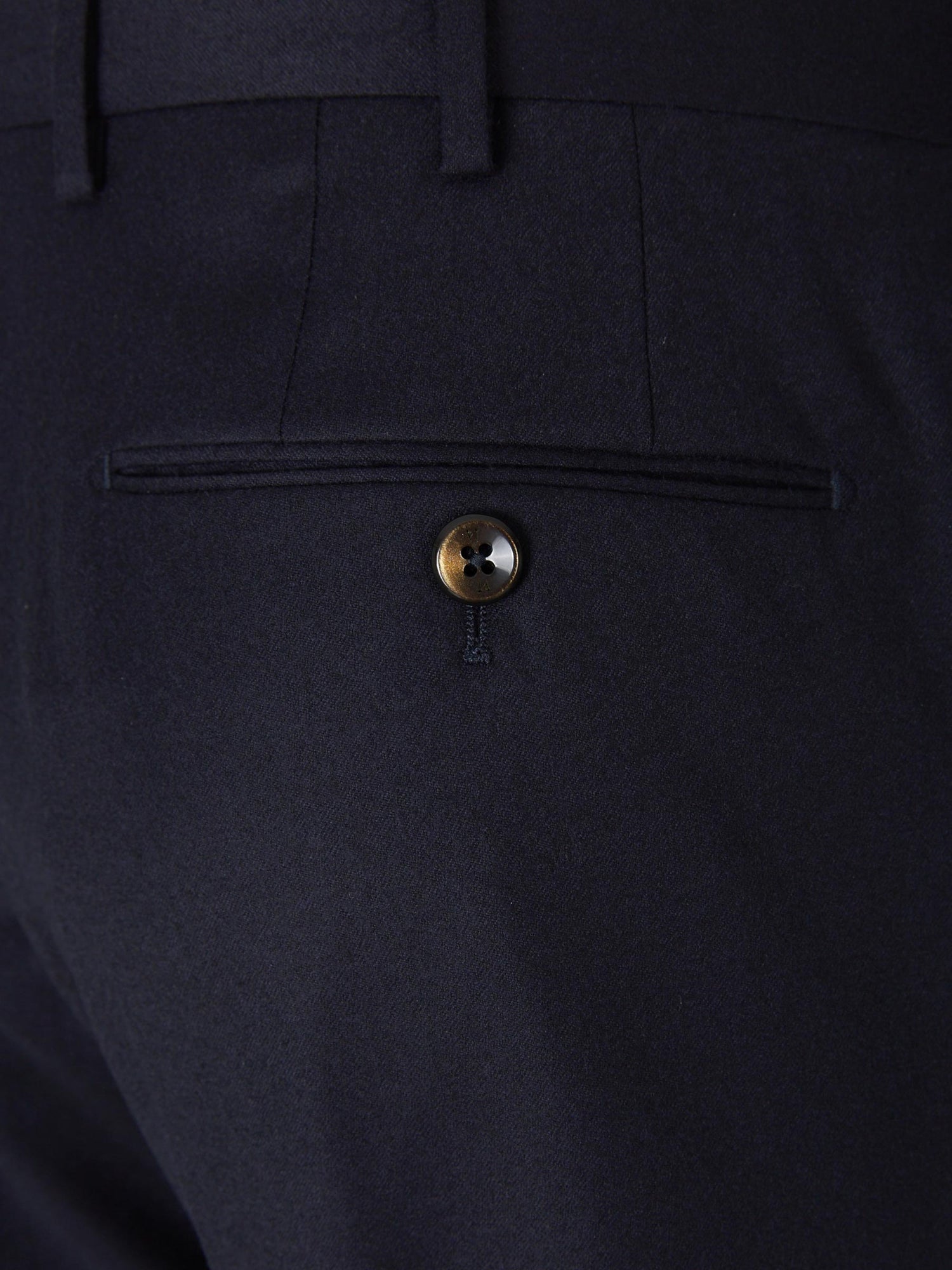 PT01 Pantalones Slim Lana color Azul Noche sku 322-000331 04 - Foto 3