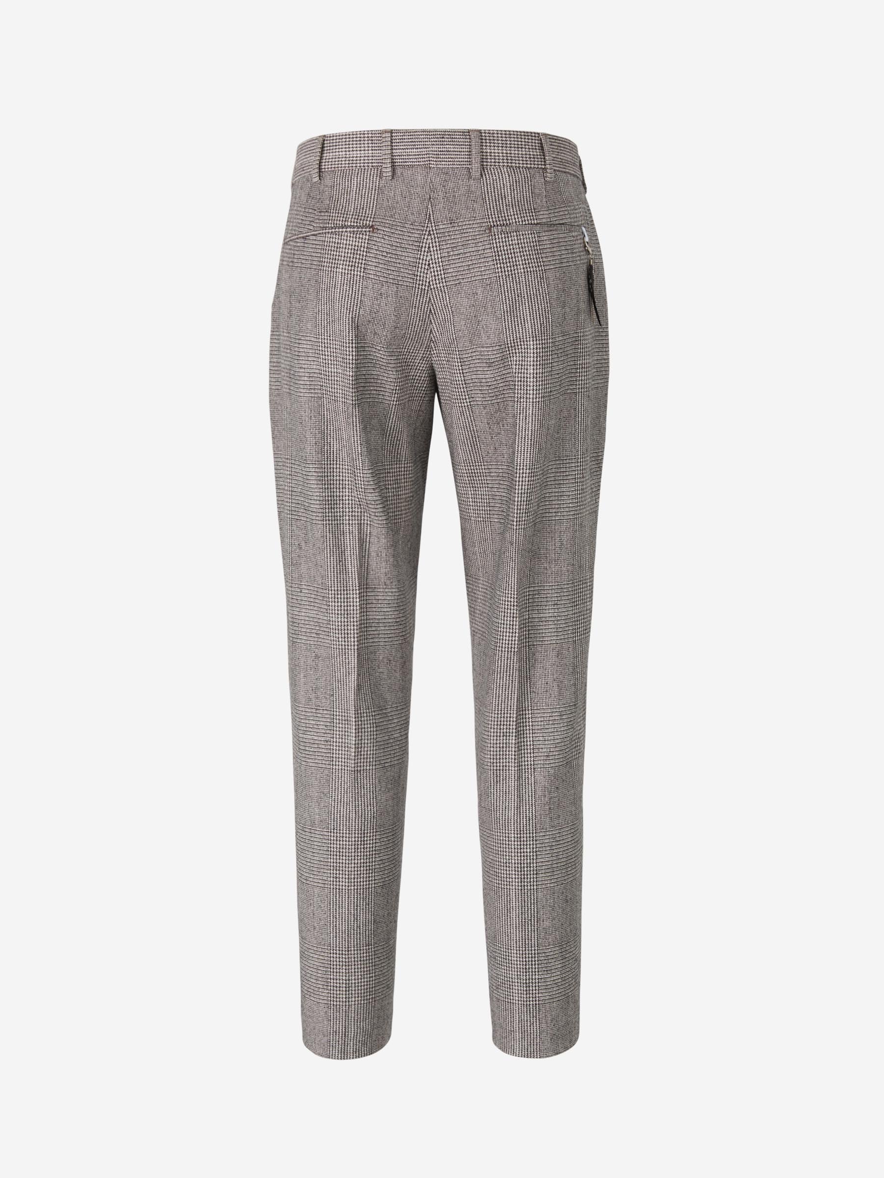 Outlet online PT Torino Hombre Pantalones Príncipe de Gales color Beige sku 322-000400 01 - Foto 2