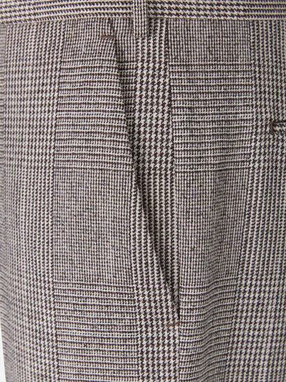 Outlet online PT Torino Hombre Pantalones Príncipe de Gales color Beige sku 322-000400 01 - Foto 3