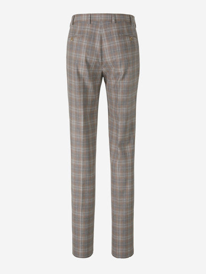 Marco Pescarolo Pantalones Formales Cuadros color Gris Claro sku 322-000403 01 - Foto 2