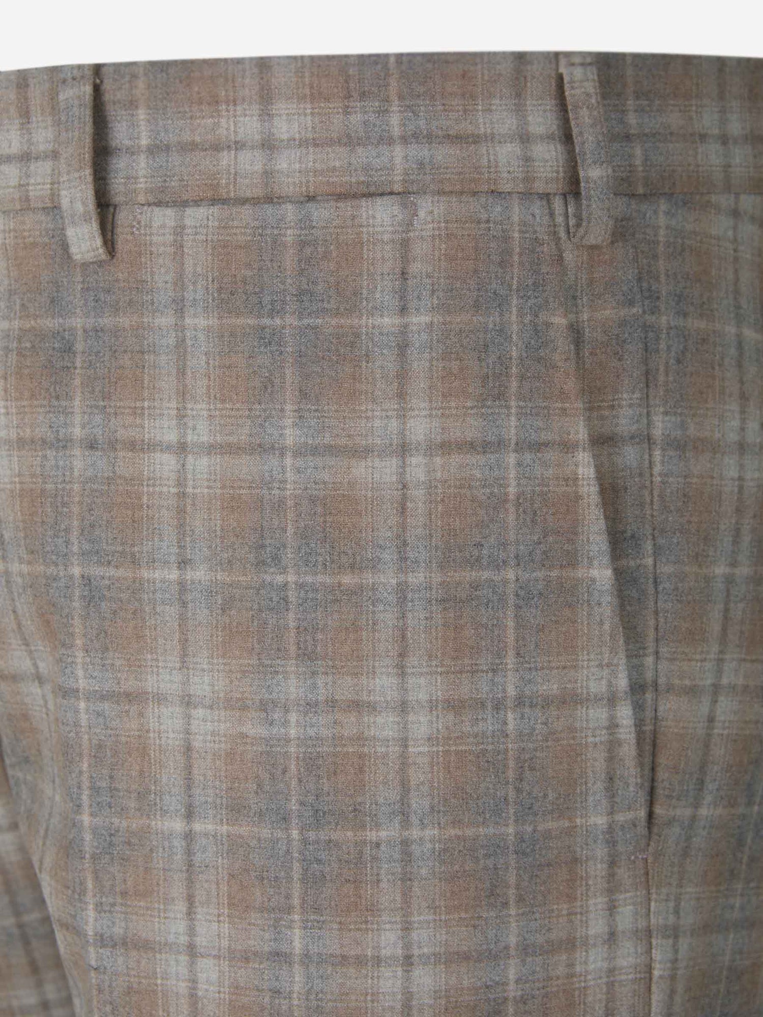 Marco Pescarolo Pantalones Formales Cuadros color Gris Claro sku 322-000403 01 - Foto 3