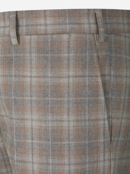 Marco Pescarolo Pantalones Formales Cuadros color Gris Claro sku 322-000403 01 - Foto 3