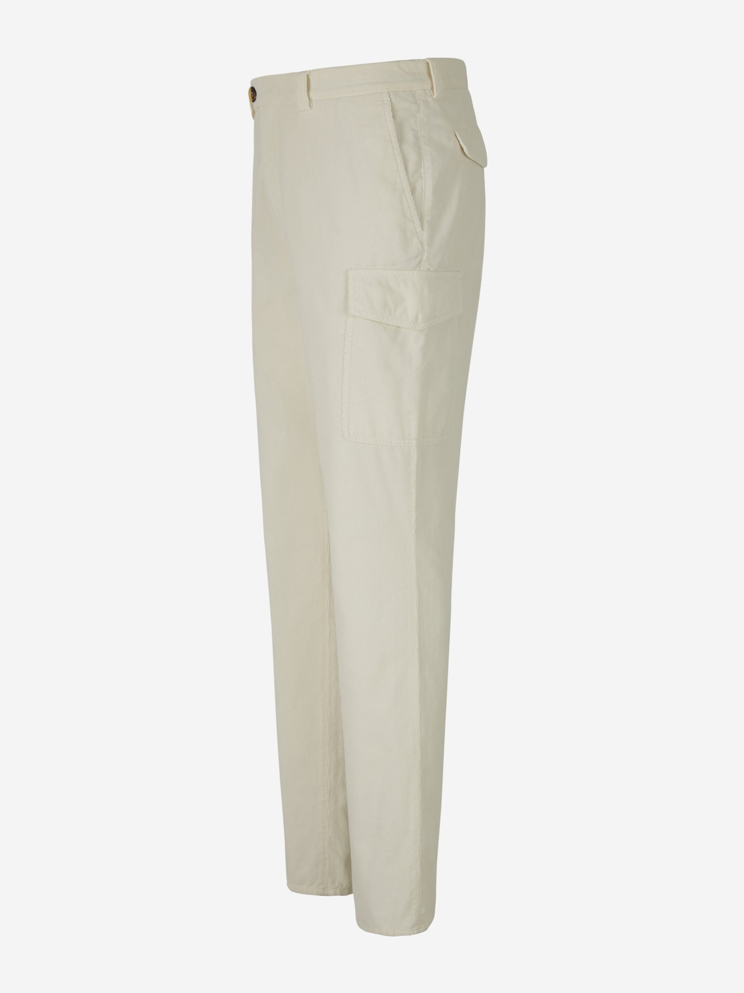 Brunello Cucinelli Pantalones Cargo Pana color Crema sku 322-000408 01 - Foto 2