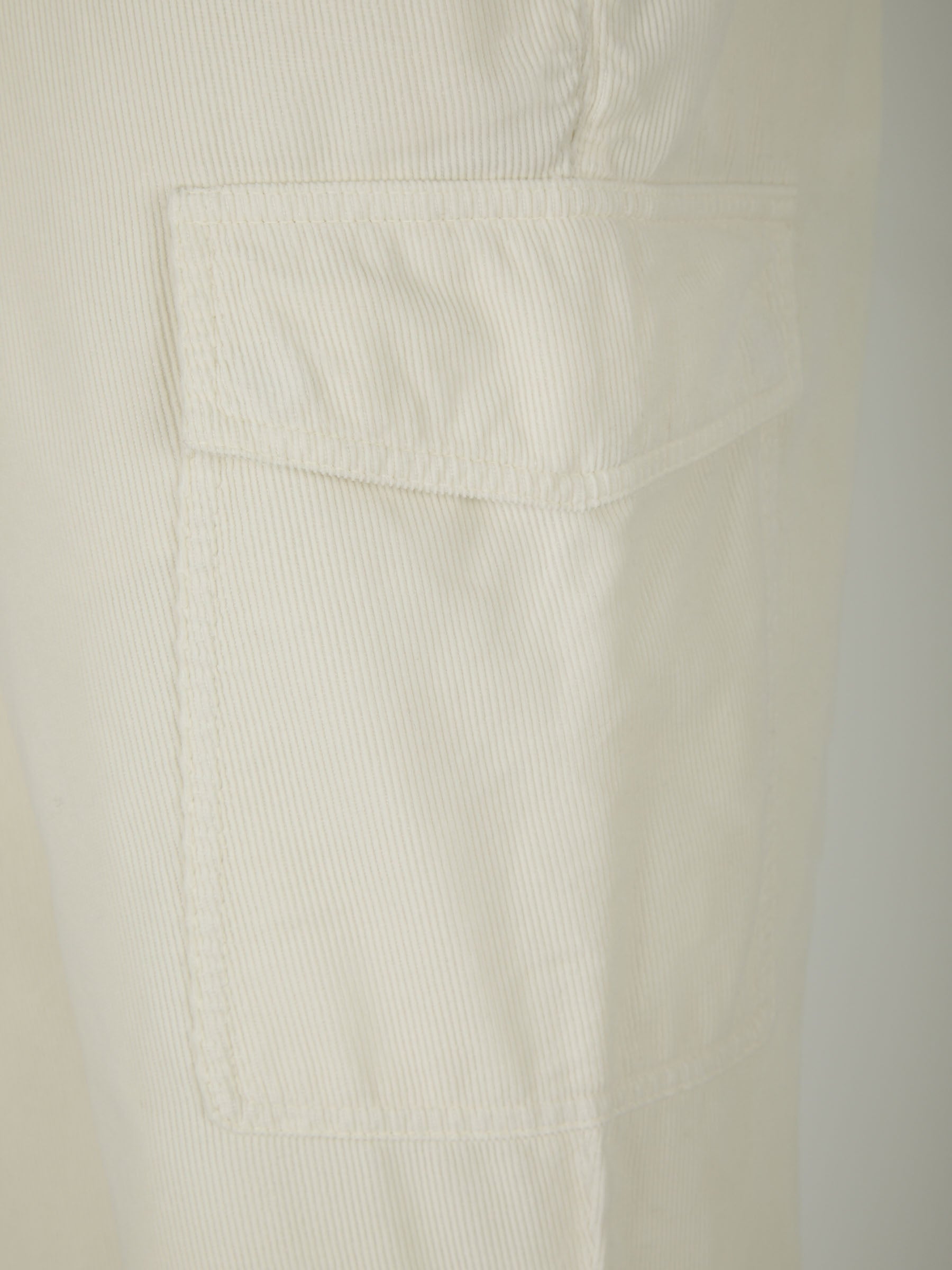 Brunello Cucinelli Pantalones Cargo Pana color Crema sku 322-000408 01 - Foto 5