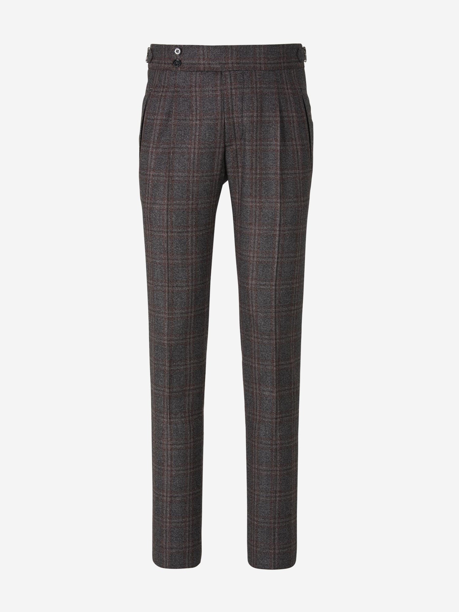 Outlet online Scabal Hombre Pantalones Vestir Lana color Gris Piedra sku 322-000415 01 - Foto 1