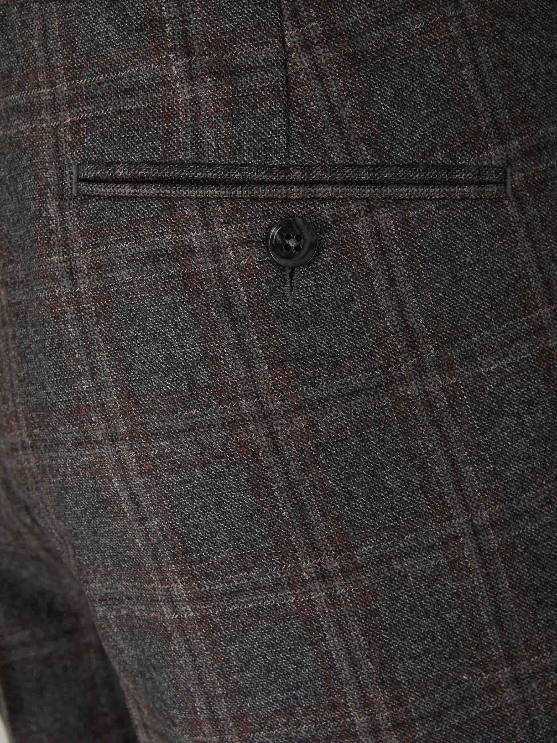 Outlet online Scabal Hombre Pantalones Vestir Lana color Gris Piedra sku 322-000415 01 - Foto 4