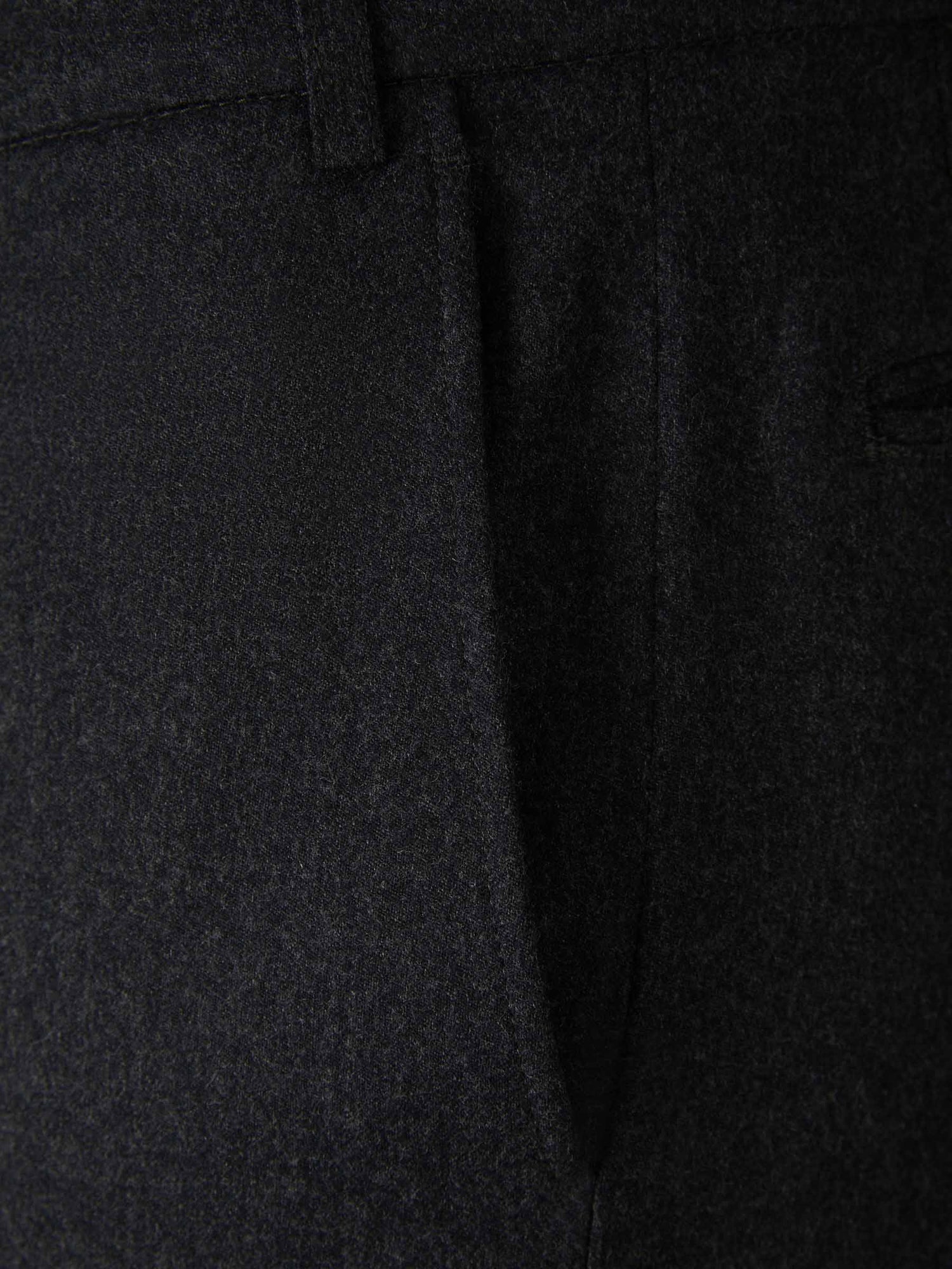 Outlet online Canali Hombre Pantalones Cargo Lana color Gris Oscuro sku 322-000438 01 - Foto 4
