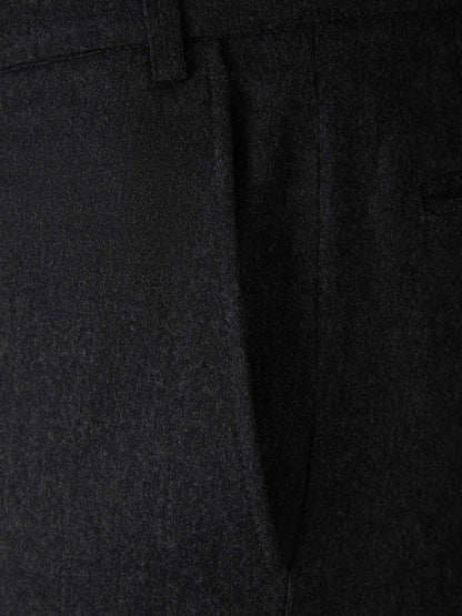 Outlet online Canali Hombre Pantalones Cargo Lana color Gris Oscuro sku 322-000438 01 - Foto 4