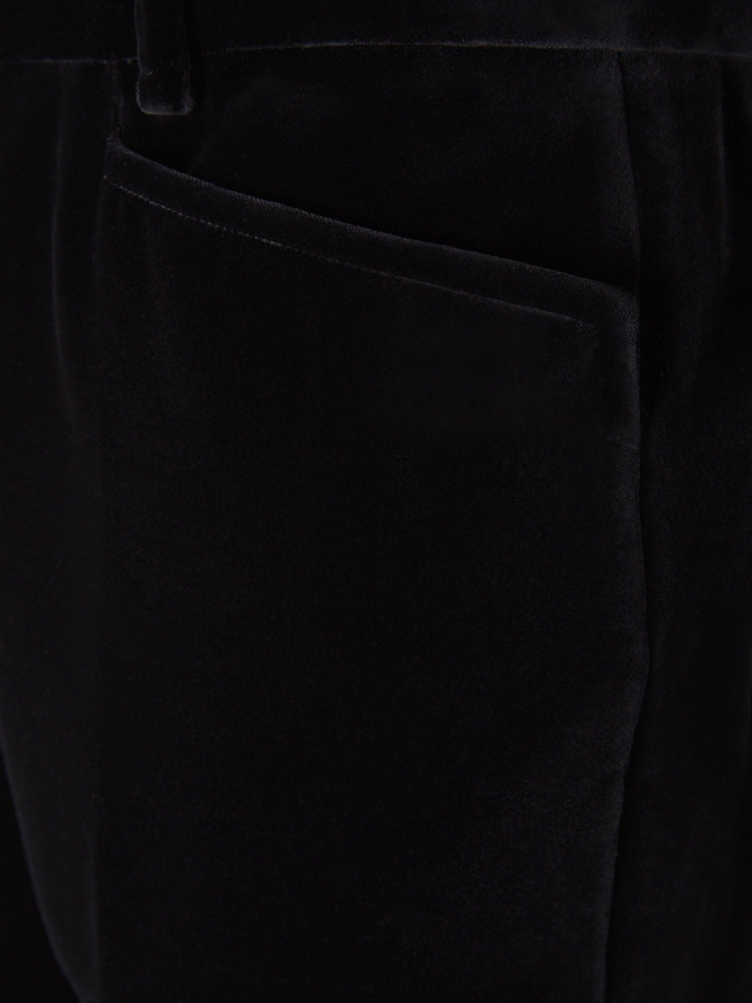 Outlet online Tom Ford Hombre Pantalones Terciopelo color Negro sku 322-000440 01 - Foto 3