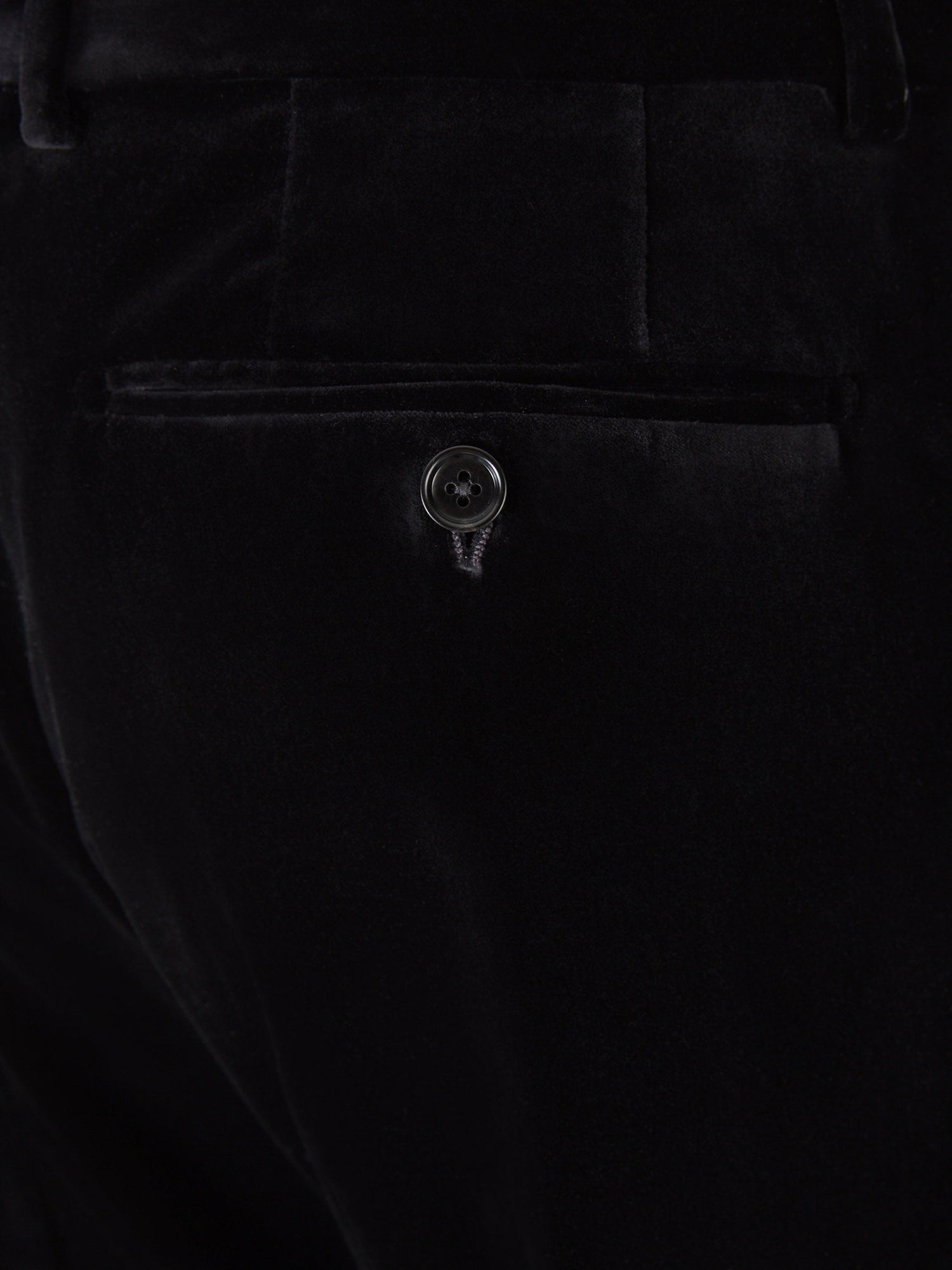 Outlet online Tom Ford Hombre Pantalones Terciopelo color Negro sku 322-000440 01 - Foto 4