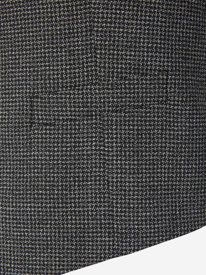 Lardini Chaleco Pata de Gallo color Blanco y Negro sku 352-000040 01 - Foto 3