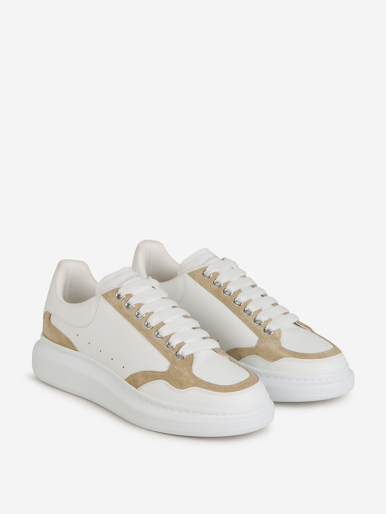 Outlet online Alexander McQueen Hombre Sneakers Oversized Piel color Blanco sku 616-002638 01 - Foto 2
