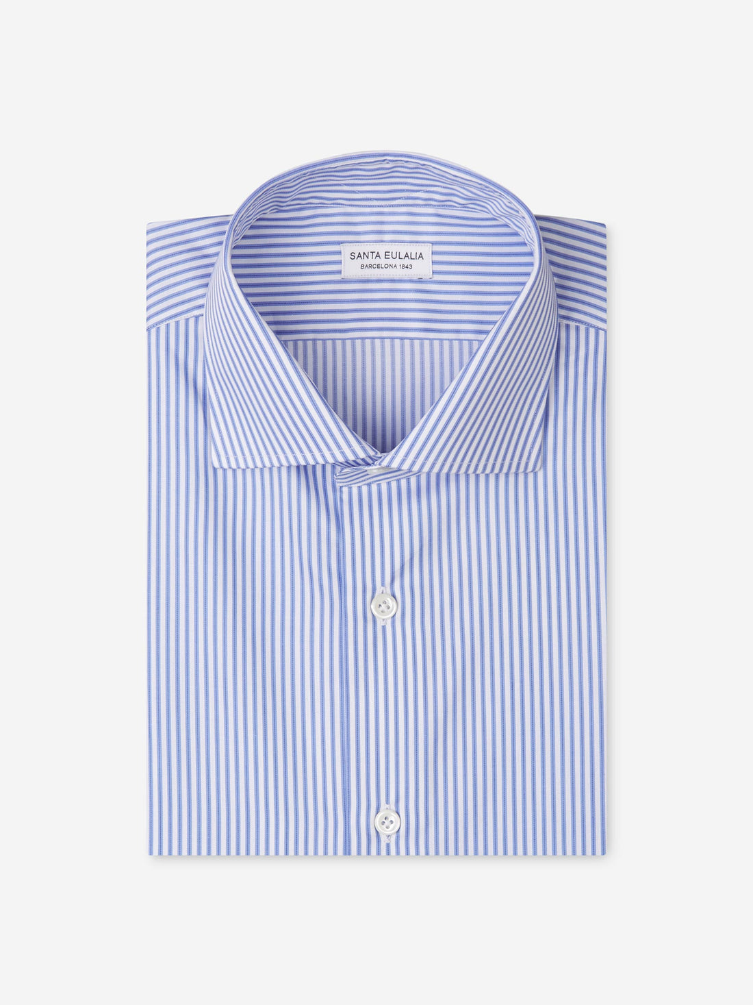 Santa Eulalia Camisa Popelín Rayas color Azul Cobalto sku 401-002916 01 - Foto 1