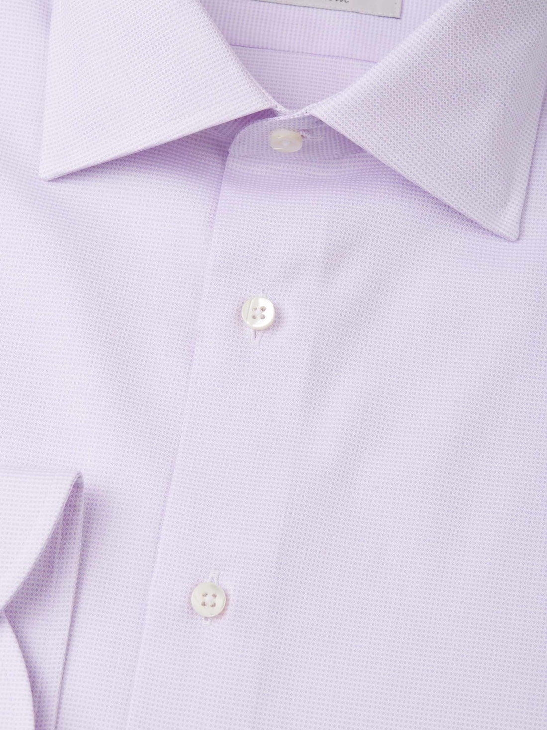 Canali Camisa Motivo Geométrico color Rosa Claro sku 401-002924 01 - Foto 2