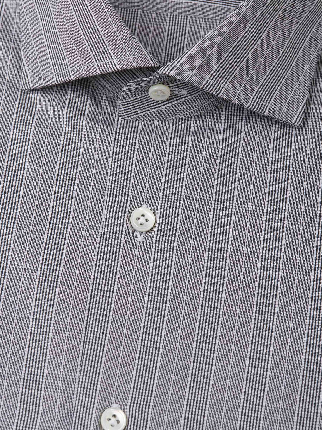 Santa Eulalia Camisa Motivo Príncipe de Gales color Gris Piedra sku 401-002931 01 - Foto 2