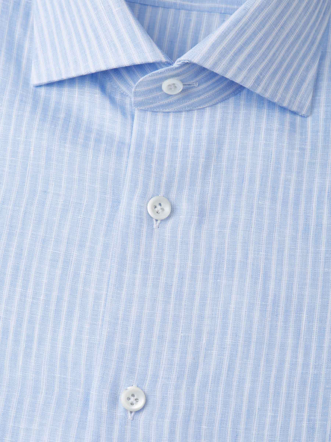 Santa Eulalia Camisa Lino Rayas color Azul Cielo sku 401-002967 01 - Foto 2